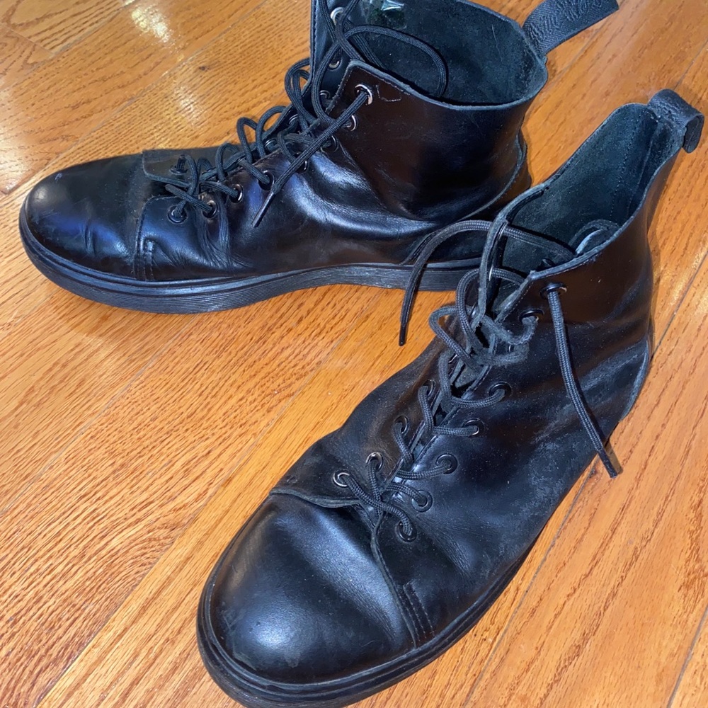 Dr. Doc Martens “Talib” style boots, used minimally, minimal wear to sole